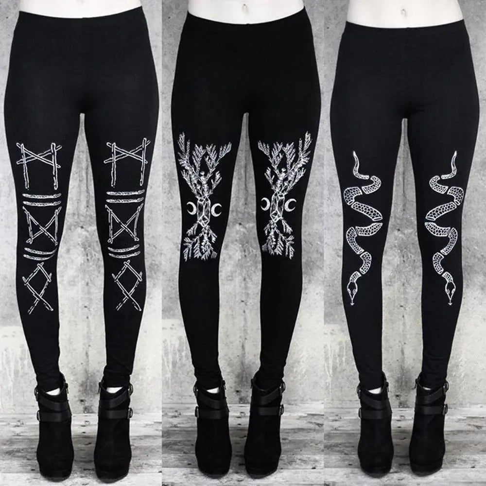 Punk Style Sports Leggings