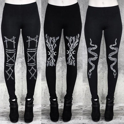 Punk Style Sports Leggings